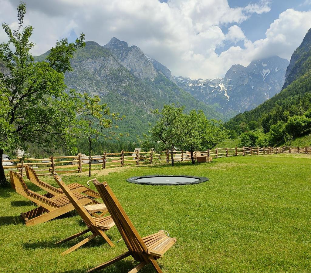Apartament Organic Tourist Farm Pri Plajerju Trenta Zewnętrze zdjęcie