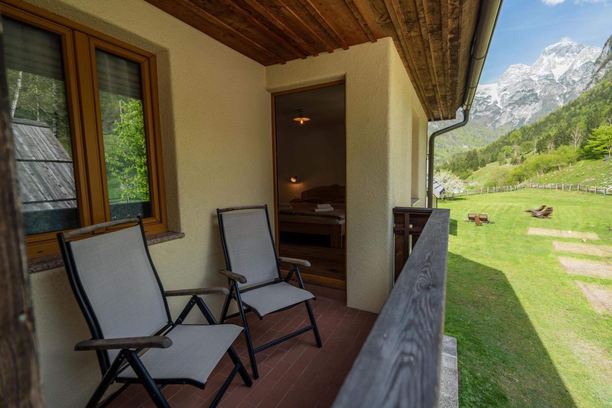 Apartament Organic Tourist Farm Pri Plajerju Trenta Zewnętrze zdjęcie