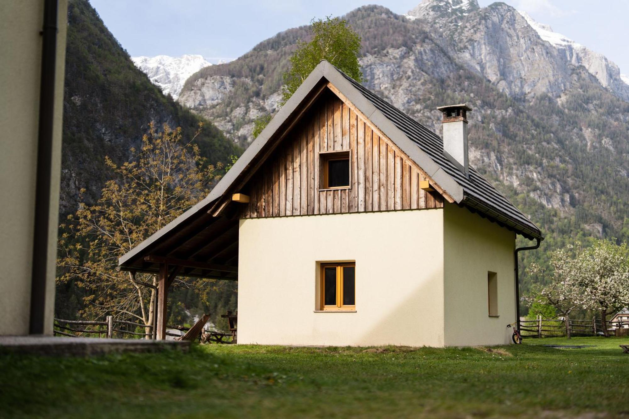 Apartament Organic Tourist Farm Pri Plajerju Trenta Zewnętrze zdjęcie
